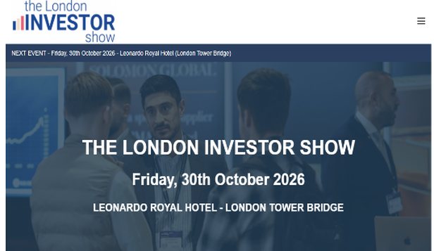 The London Investor Show – Friday 30th October 2026